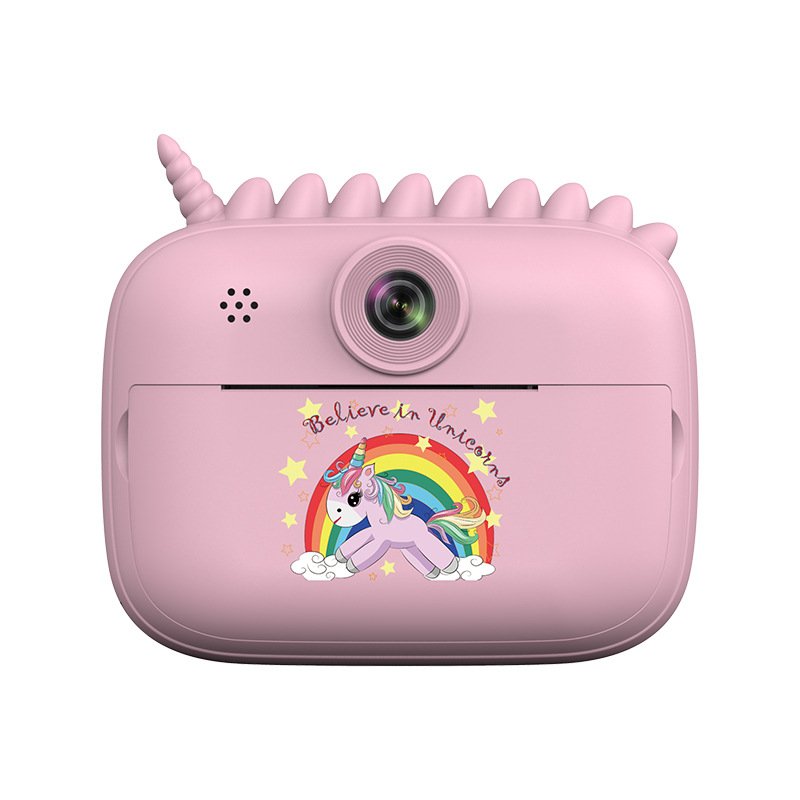 2024 new bestsellers Educational Thermal Printing Camera Cartoon Mini Digital Camera HD Photo Unicorn Kids Camera