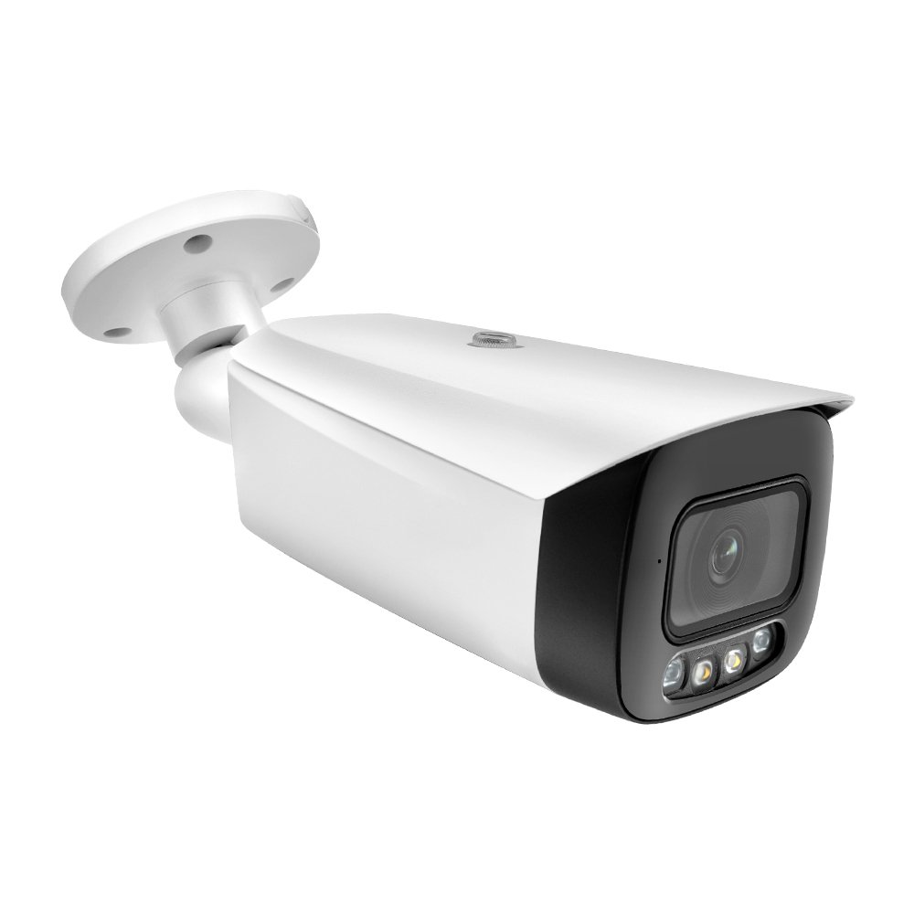 Dahua 8MP 4K Full Color Fixed Focal Face Detection People Counting Bullet WizMind Network Camera IPC-HFW5849T1-ASE-LED