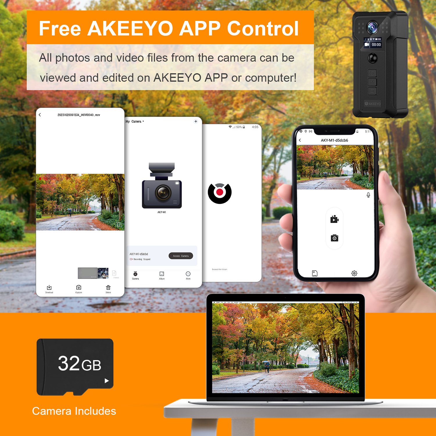 AKEEYOP 9000mah 2 Million 1080p Ip68 Portable Action Hd Mini Dv For Sports Mini Camera With Screen Indoor Home Outdoor Sport