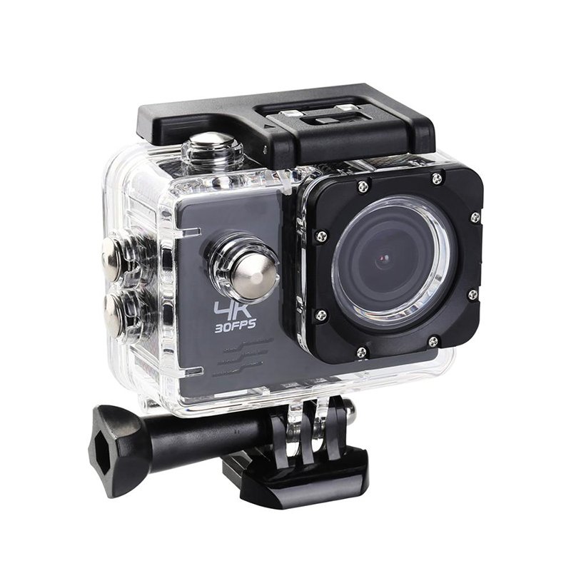 wholesale price 4K/1080P wifi action camera underwater with go pro Acrylic box wifi mini sj7000 camera