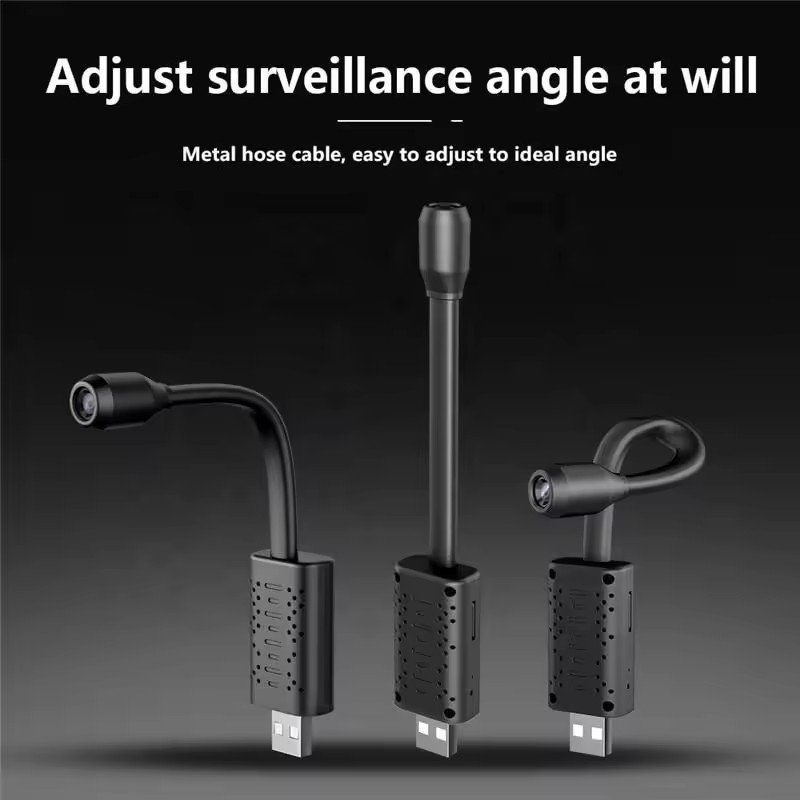 Cross-borde Hot Selling U21 IP Wifi Camera HD Motion Detection Wifi USB Portable Home Security Camcorder V380 PRO Smart Monitor