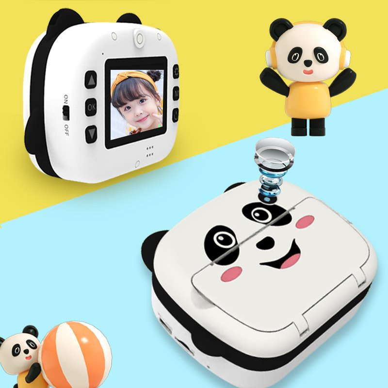 Jumon Panda WIFI 1080P HD Toddler Digital Video Camera Cartoon Toy gift Kids Camera Toys Children Camera