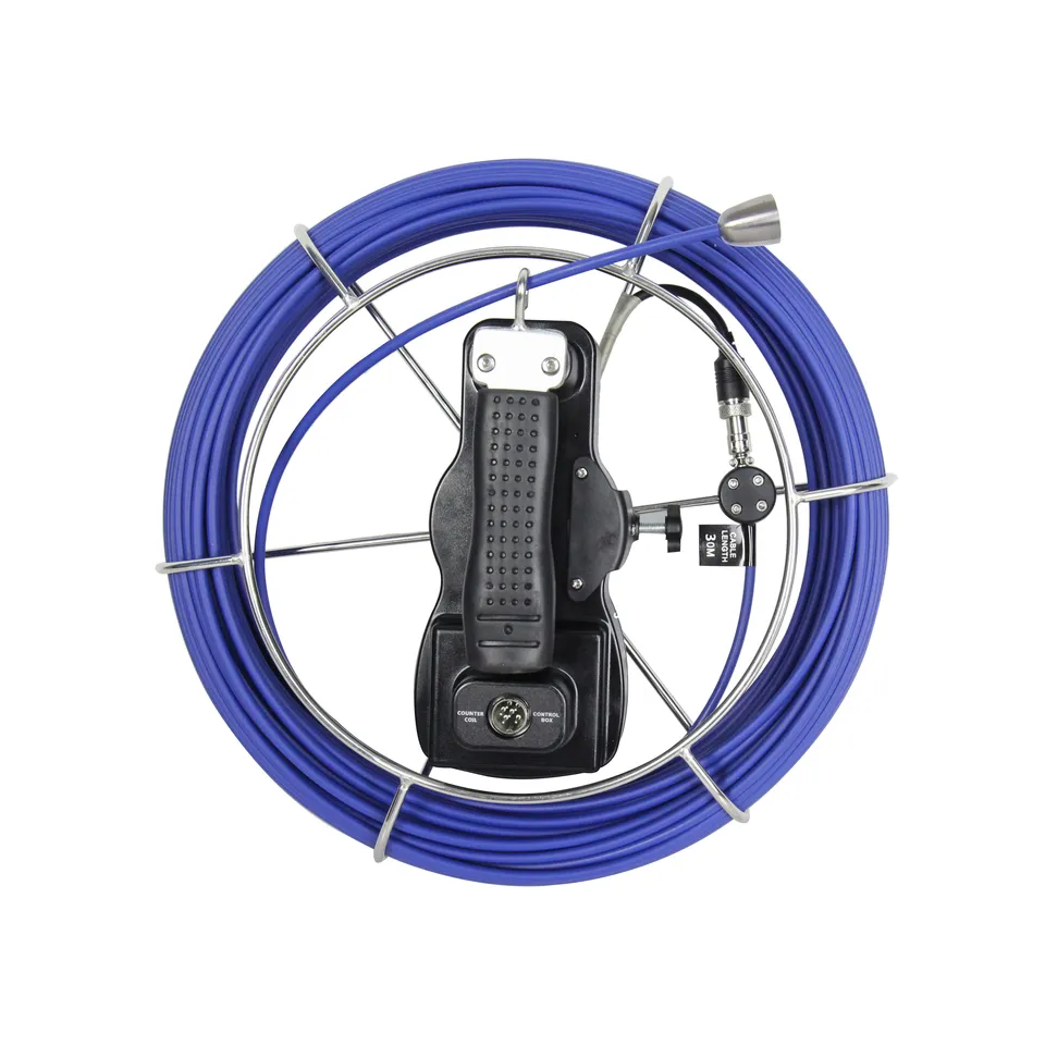 WOPSON 23mm Portable HD Video 7inch Screen Industrial Pipeline plumbing Pipe inspection Camera