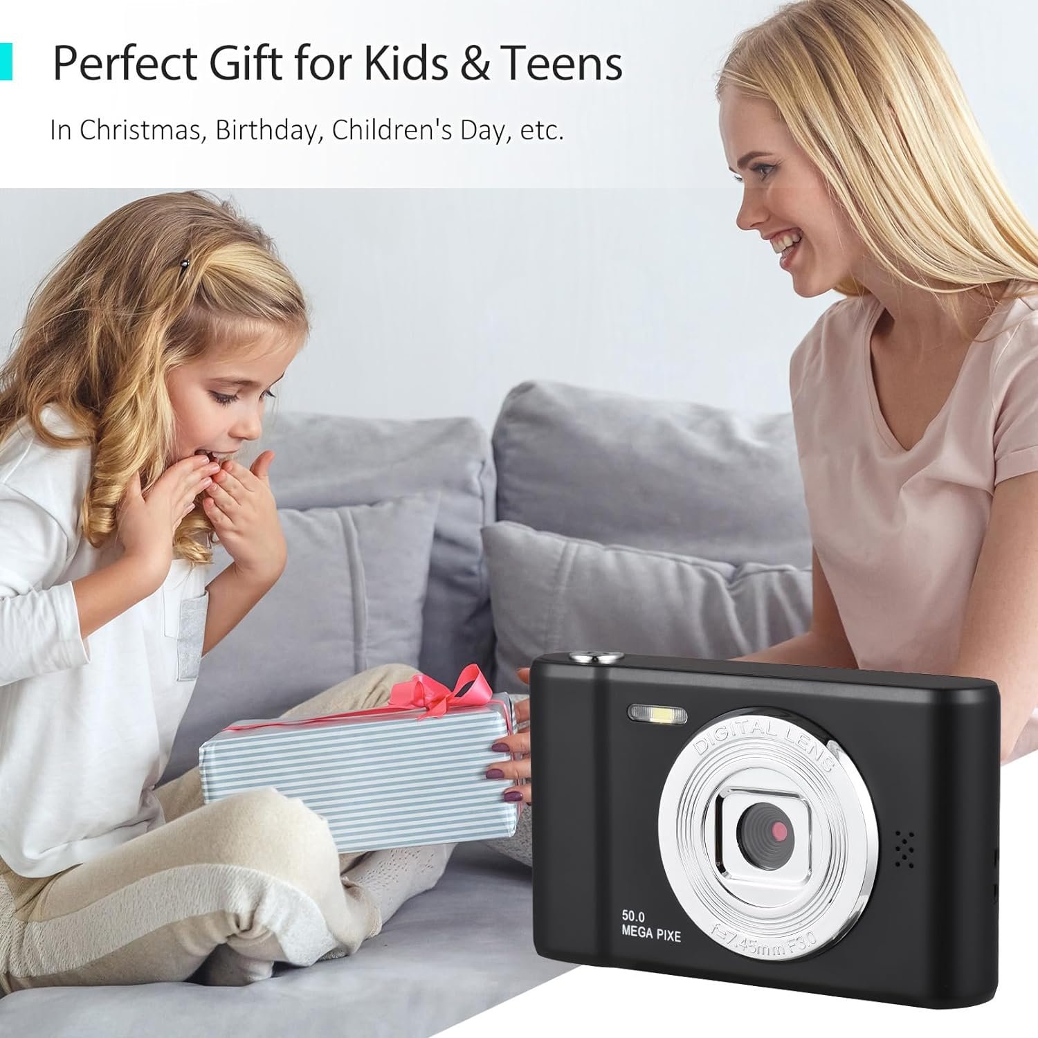 Wholesale 4K Digital Camera 50 Megapixels HD Photography Travel 48MP colorful camera Digital Camera Kids Campus