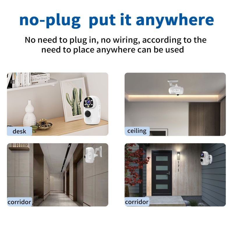 V380 APP A5 Remote Control Smart Wireless WIFI 4G Mini Camera HD 200W 1080P Security Network CCTV IP Camera Indoor