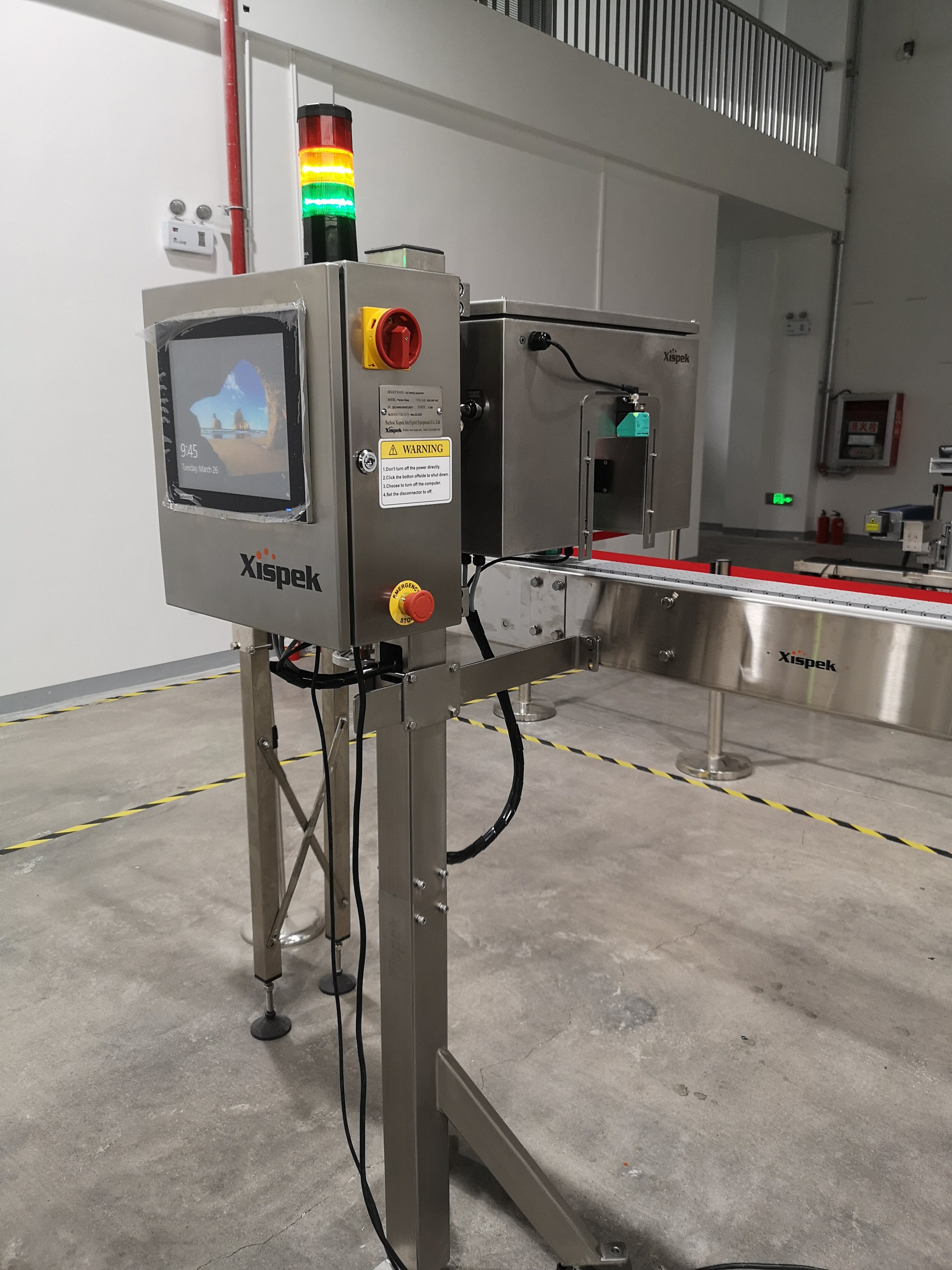 X-RAY Full Can Inspection System for Beer Can Line FILL LEVEL INSPECTION