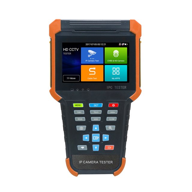 4" cctv IP camera tester with SDI/AHD/TVI/CVI test