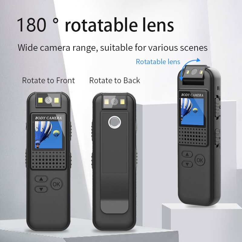 QZT Smart Motion Detection Remote Loop Recording Infrared 1080p Wifi Outdoor Sports Mini Body Camera