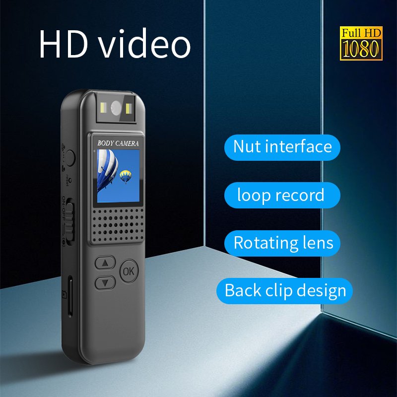 QZT Smart Motion Detection Remote Loop Recording Infrared 1080p Wifi Outdoor Sports Mini Body Camera