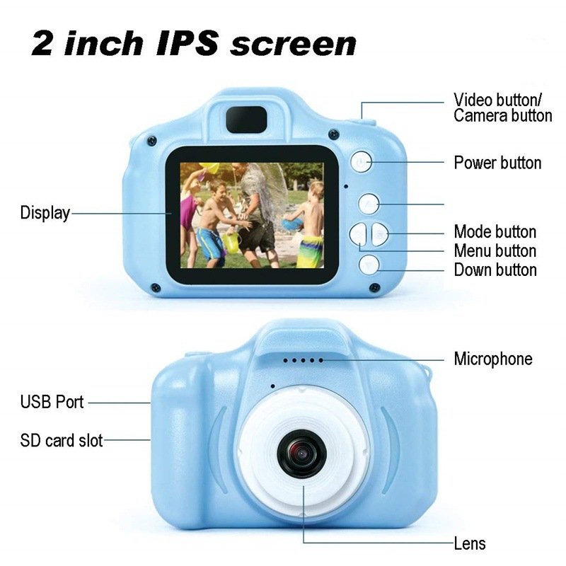X701 Children Kids Camera Mini Digital Take Photo Camera 2 Inch Rechargeable Kids Mini Digital Camera Toys For Kids