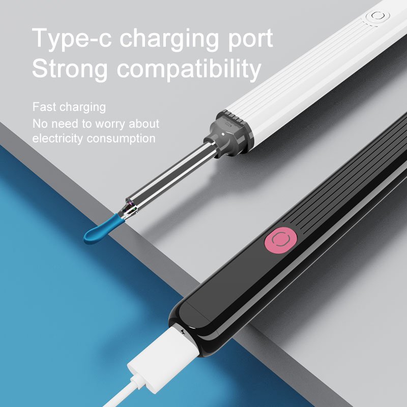 Factory Direct NE3 PRO Mini Visual Ear Wax Cleaner With Camera Wifi Earpick Removal Remover Otoscope