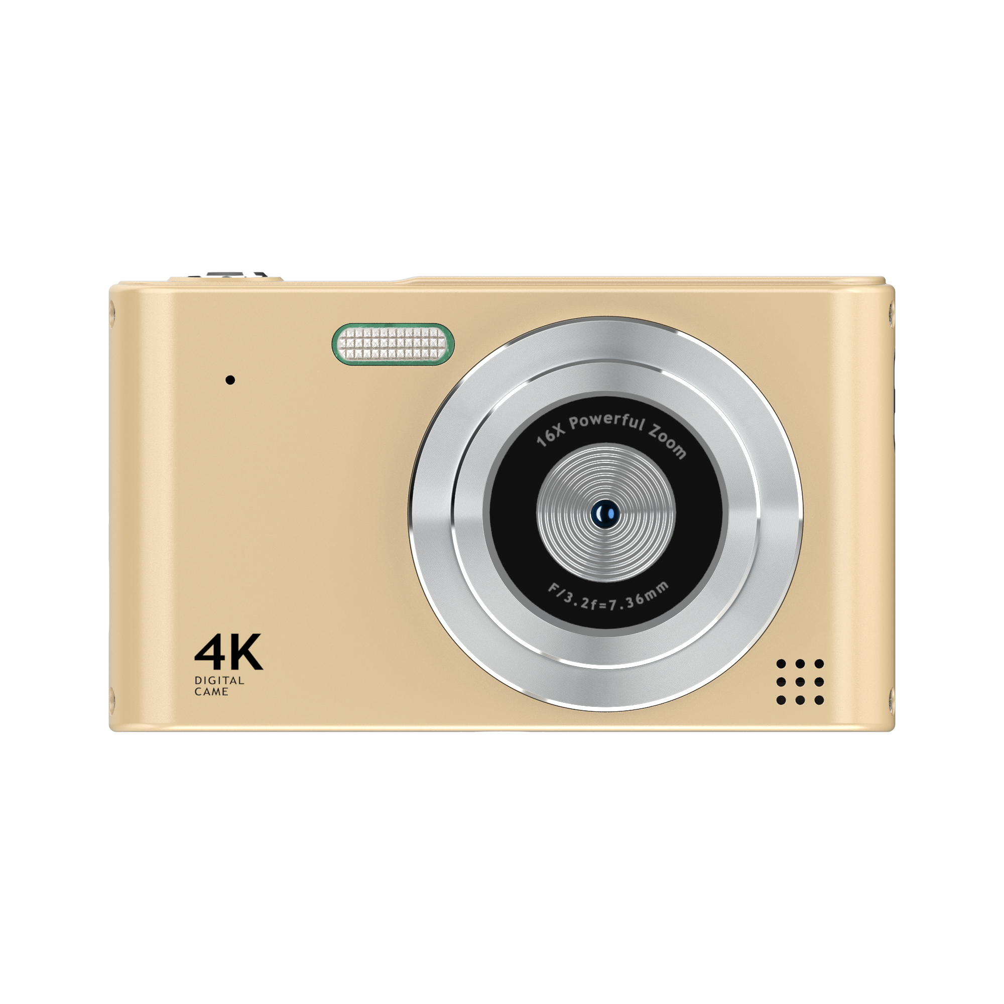 Mini Digital Camera - 4800 Megapixels, 4K, for Students and Teenagers