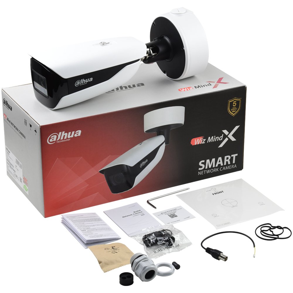 Dahua ai camera for security and surveillance face recognition 8mp IPC-HFW7842H-Z-X poe bullet vandal-proof ip camera