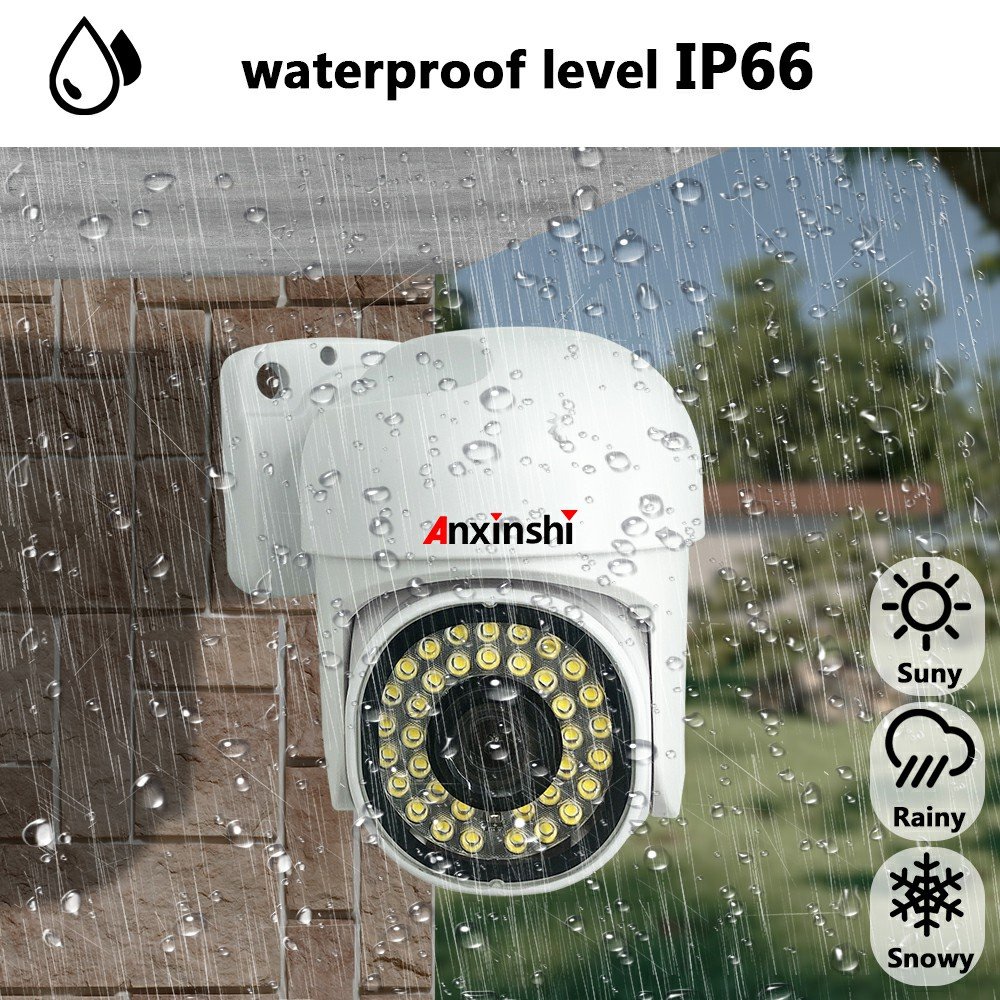 Cost-effective 2MP mini ptz security camera for indoor and outdoor use cctv ip network camera waterproof ip ptz camera
