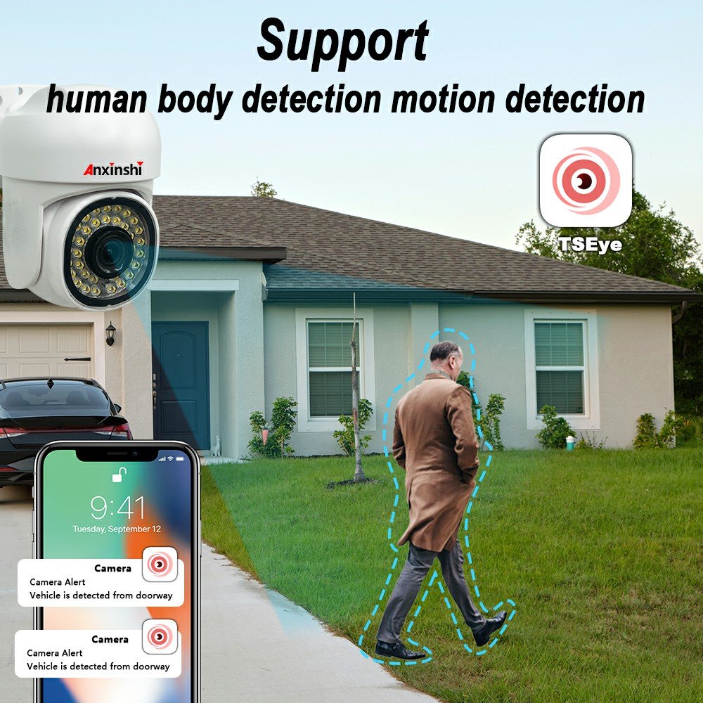Cost-effective 2MP mini ptz security camera for indoor and outdoor use cctv ip network camera waterproof ip ptz camera