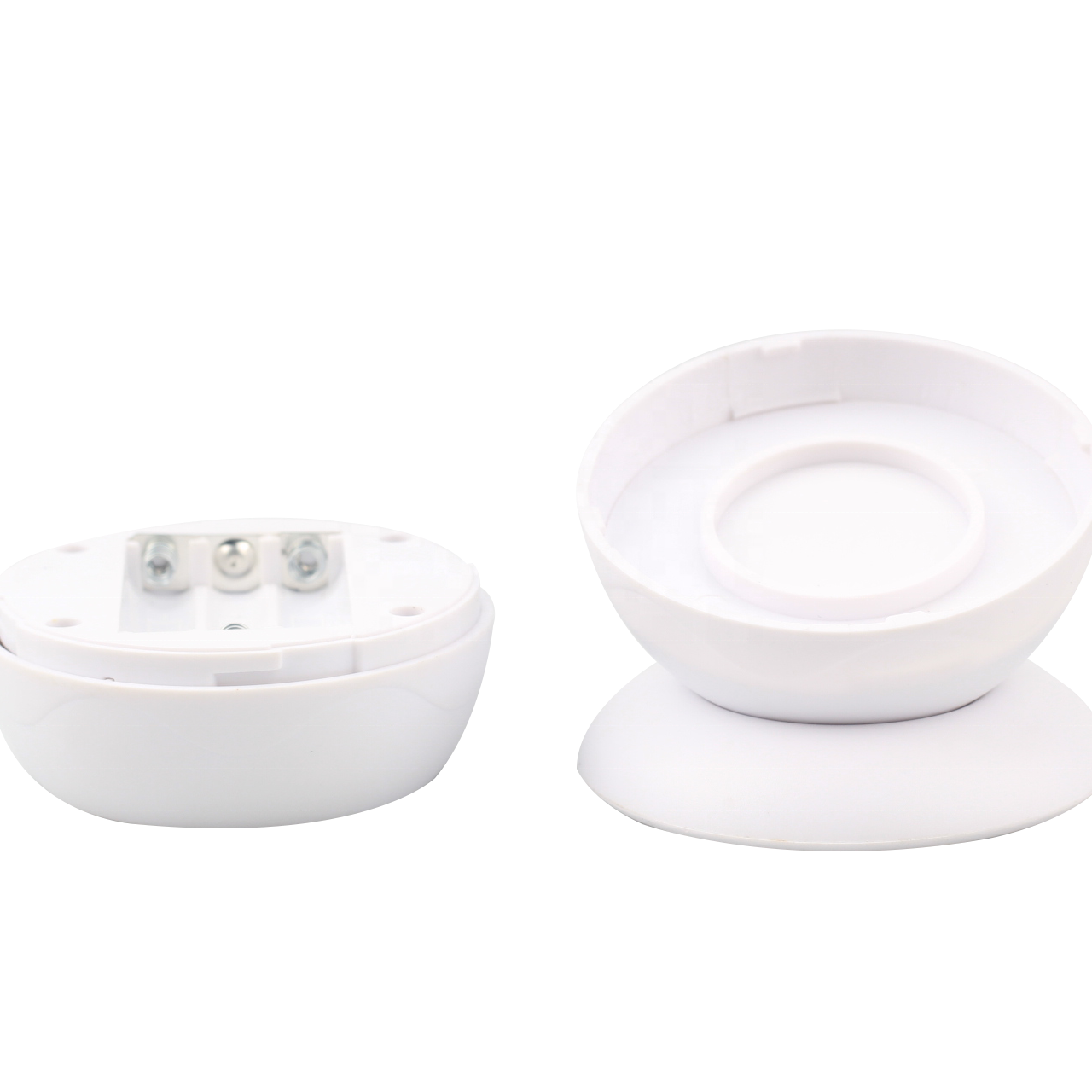 2023 Outdoor new trend Motion sensor led light battery virtual intelligent security camera analog monitoring light