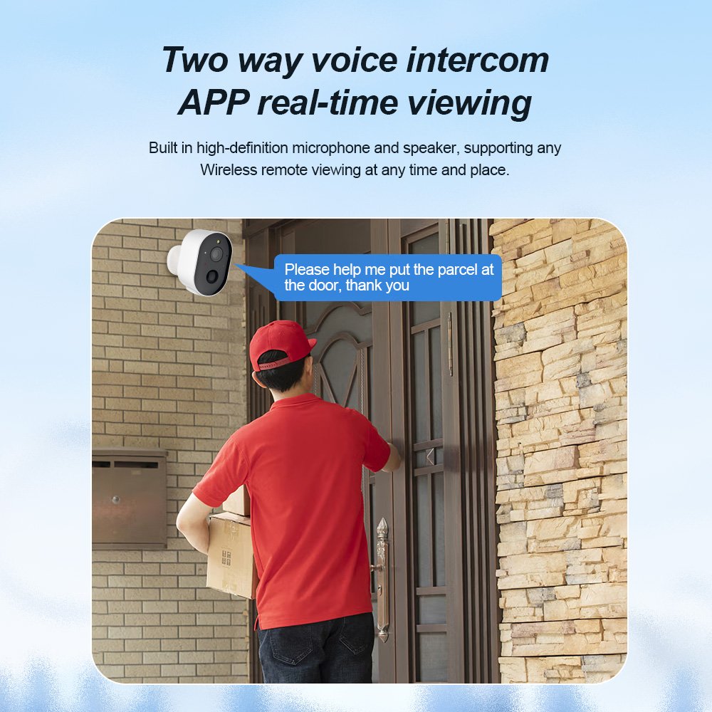 Amazon Top Sellers Solar Wireless Smart IP Pir Wifi Battery Outdoor Security Camera for Home 2K 3MP Tuya Smart HUA