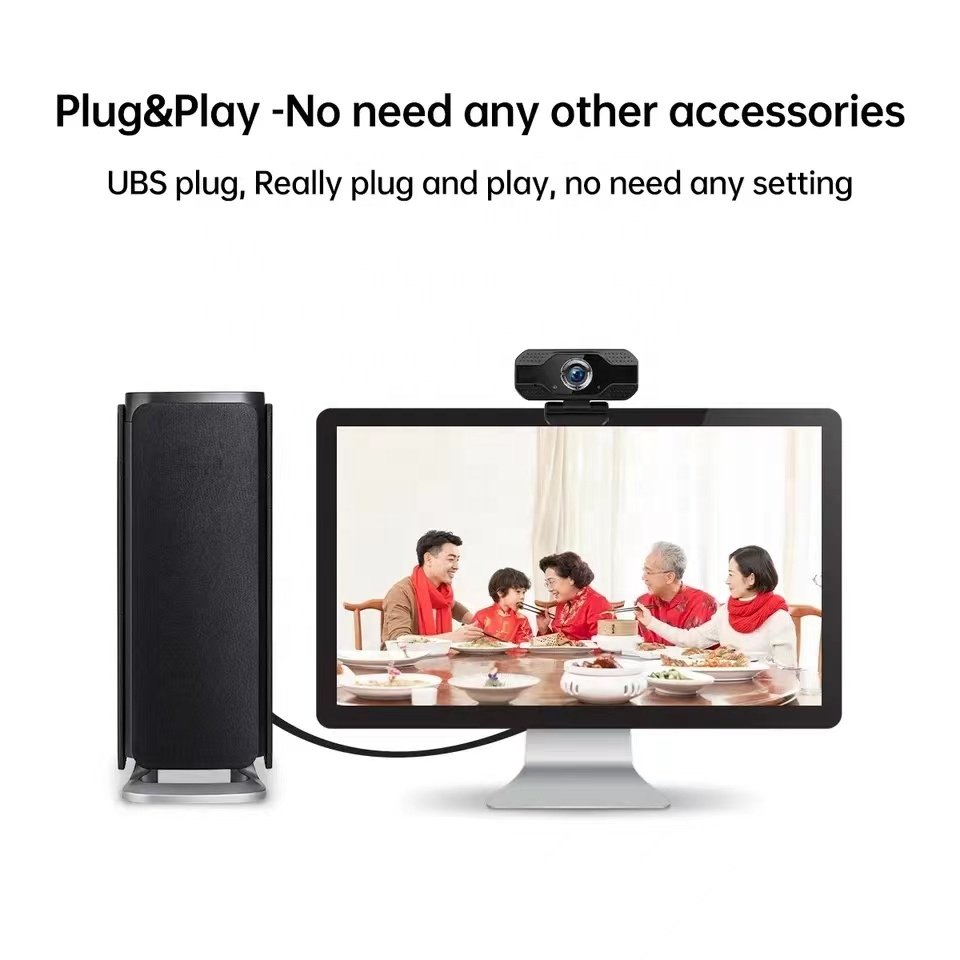 Shuoyin 1080P Webcam Cheap USB HD Camera Web Camera Mini Camara Webcam 1080P webcams with microphone for PC