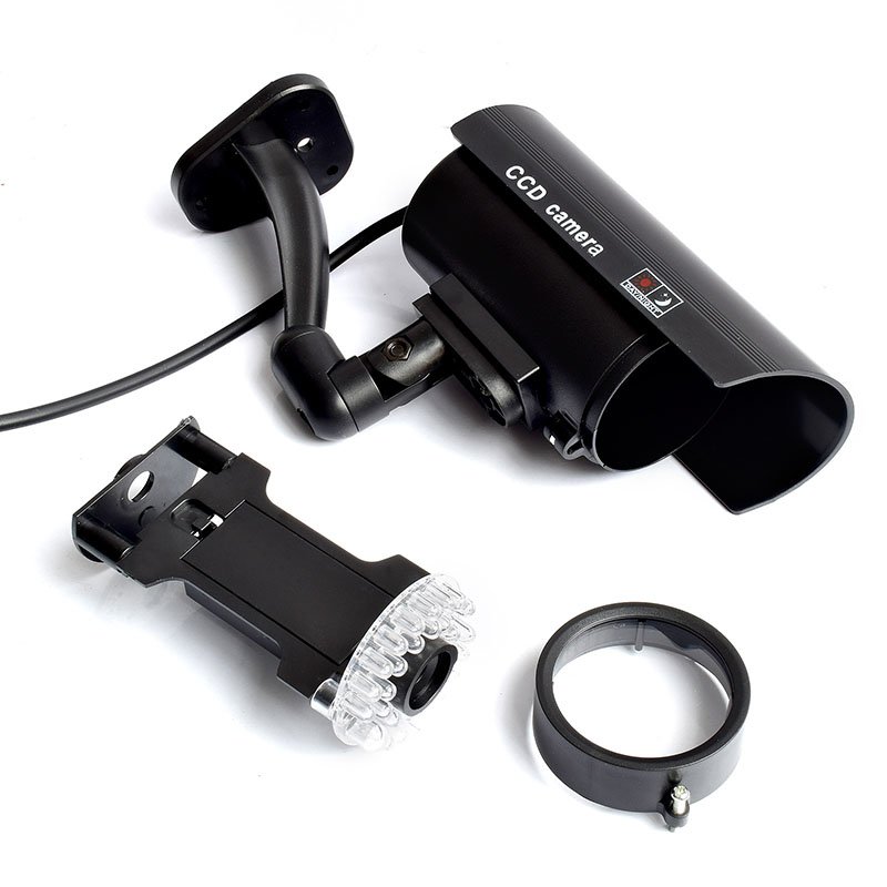 Outdoor Led Bullet Surveillance Speed Fake Mini Dummy Security Fake CCTV Camera