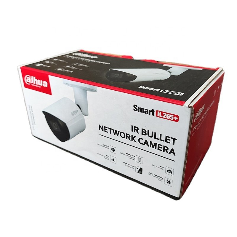 DAHUA Original IPC-HFW2441S-S 4MP 30m IR Fixed-focal Bullet WizSense Network Camera Built-in MIC Outdoor IP Camera