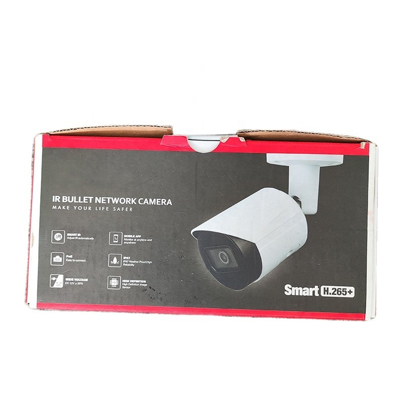 DAHUA Original IPC-HFW2441S-S 4MP 30m IR Fixed-focal Bullet WizSense Network Camera Built-in MIC Outdoor IP Camera