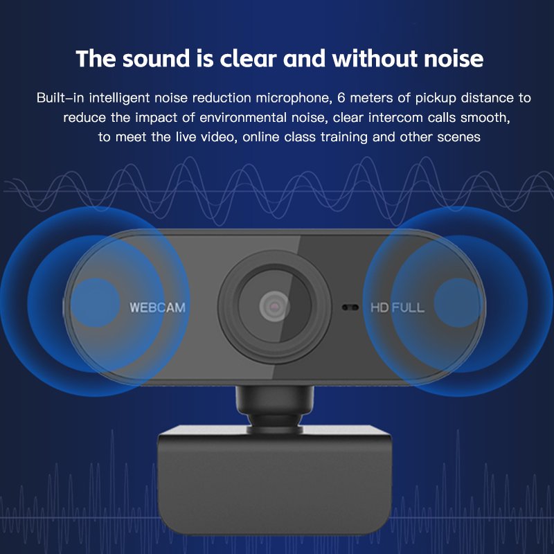 Full HD 1080P Mini Webcam with microphone Laptop desktop computer USB Web Cam Camera for Live Broadcast Video Conference Work
