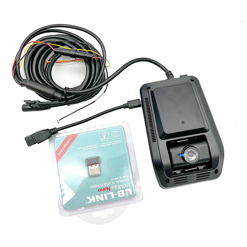 Dual Lens Dash cam with ADAS DMS AI functions 4G GPS optional