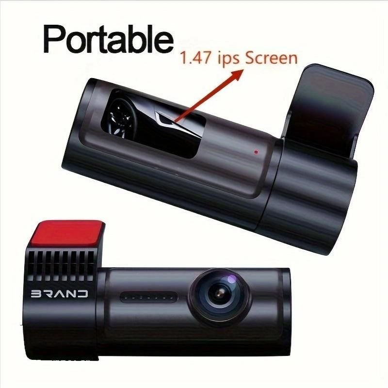 dash cam front and rear 4k HD Car DVR car video recorder two channel parking mode G Sensor loop video 1.47 inch ips screen