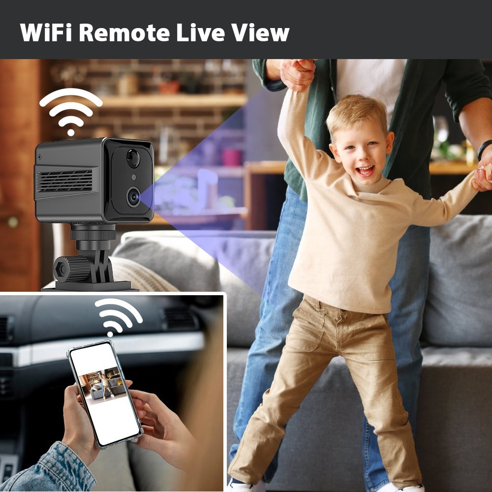 Droppshipping Wifi Smart Mini Camera Support TF Card App Control Video Cameras tiny Mini Camera