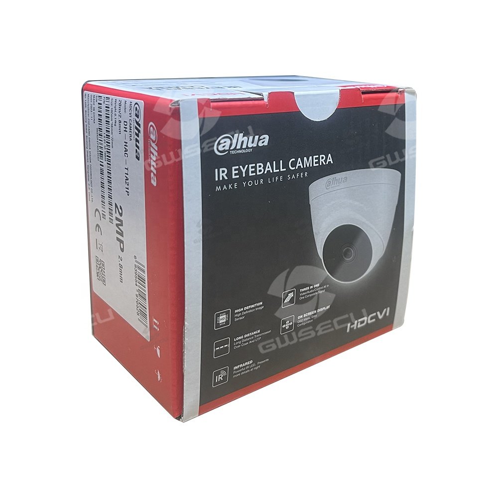 HAC-HDW1801TLQ(-A) Low cost 8MP Outdoor Security Starlight True WDR 30m IR Dahua AHD Analog Turret 4K CCTV HDCVI Camera
