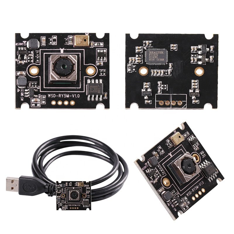 Oem Driver-Free Mini High Speed 5MP USB2.0 Infrared CCTV CMOS Camera Module with Microphone