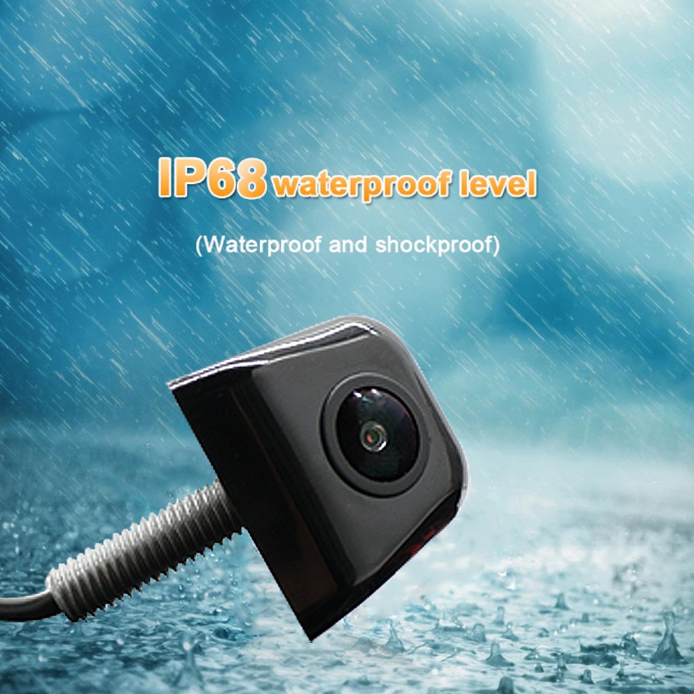 Sony Ccd 480tvl Analog Cvbs Waterproof IP68 Wide Angle Plug-in Mirror Surveillance Car Reversing Aid Mini Rear View Camera