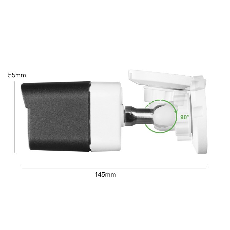 GX-AFI-M4C OEM 4MP POE IP Mini Bullet CCTV Surveillance Security Camera With Night Vision IP67 Outdoor Waterproof Cheap Price