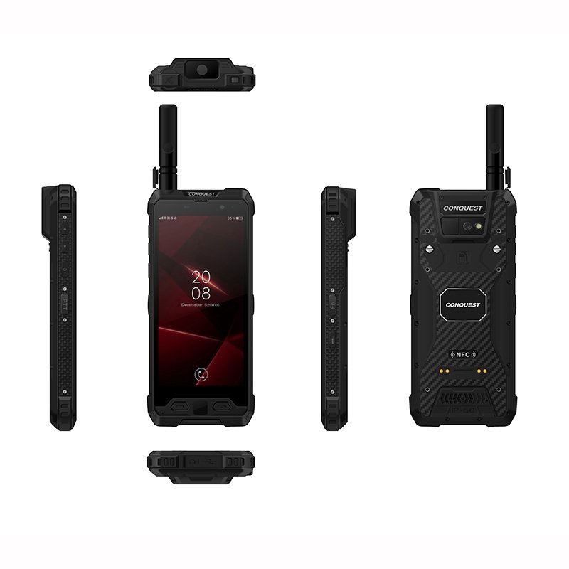 S19 NFC IR android waterproof vertical deep to 1.5M 99.99% dust-proof PDAF 43MP mobile rugged smartphone long battery life POC w