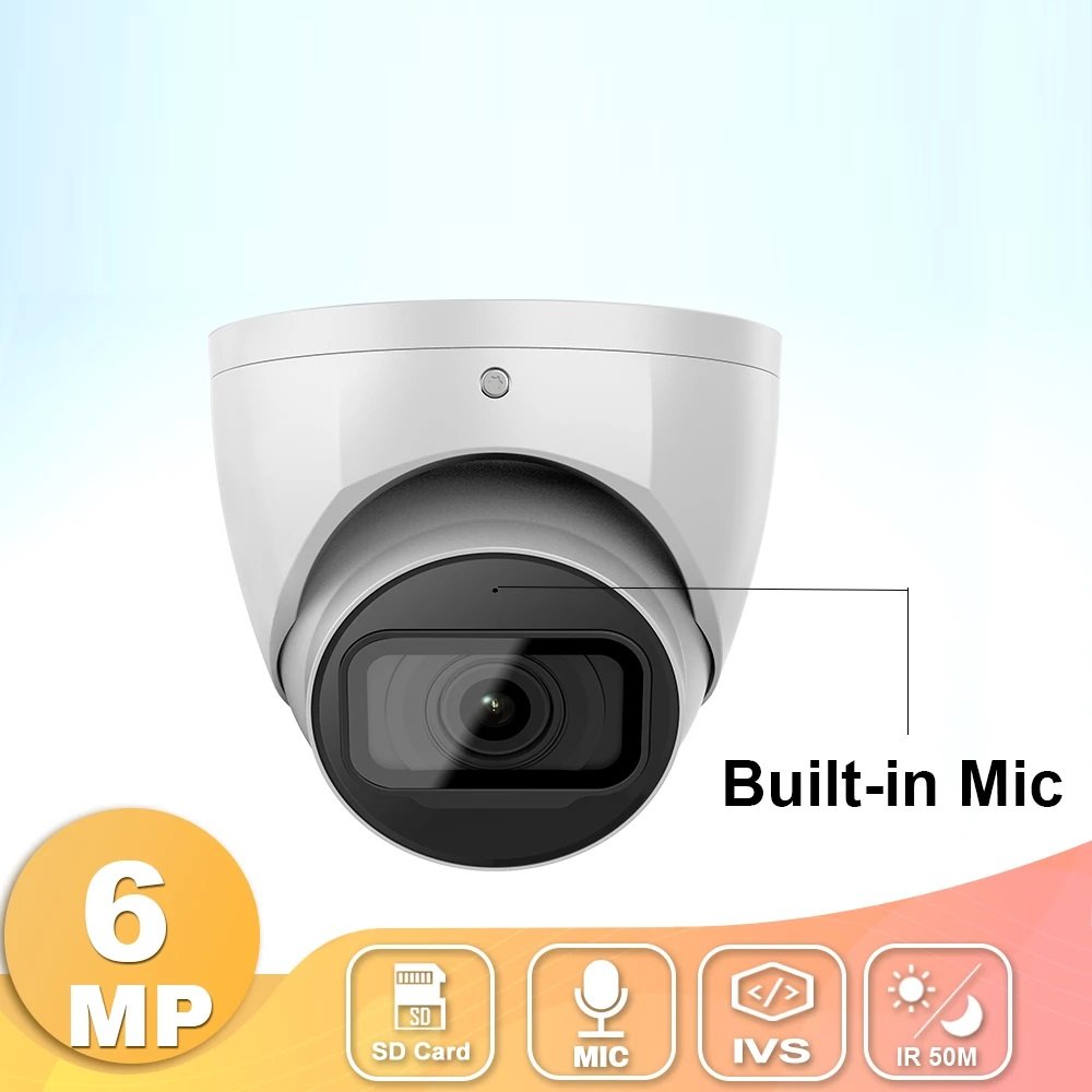 sd slot IPC-HDW4433C-A vikylin OEM made by dhua 4mp POE Network camera IR Mini Dome 4MP CCTV Camera IPC-HDW2431TM-A