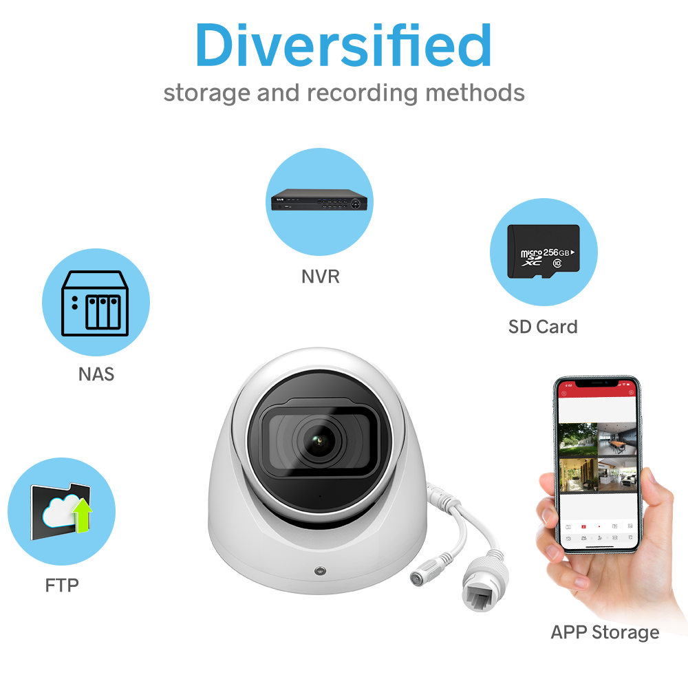 sd slot IPC-HDW4433C-A vikylin OEM made by dhua 4mp POE Network camera IR Mini Dome 4MP CCTV Camera IPC-HDW2431TM-A