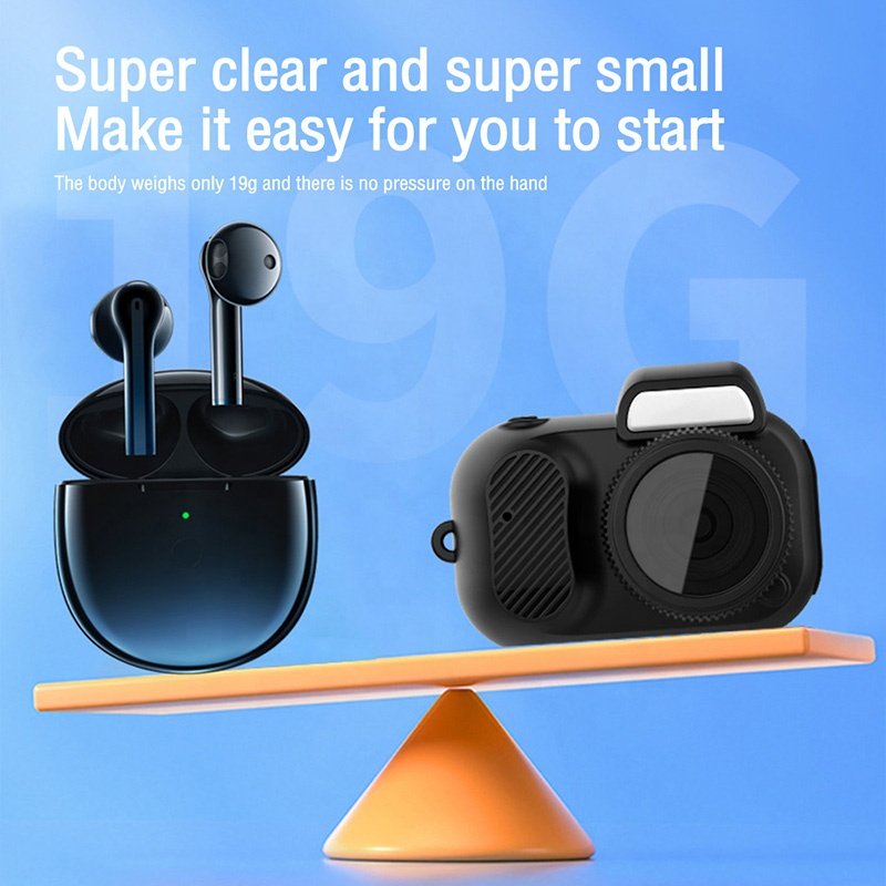 1080P Digital Camera For Student Children Mini Portable Tiny Camera Recorder Keychain Video Cam With 8 Filters