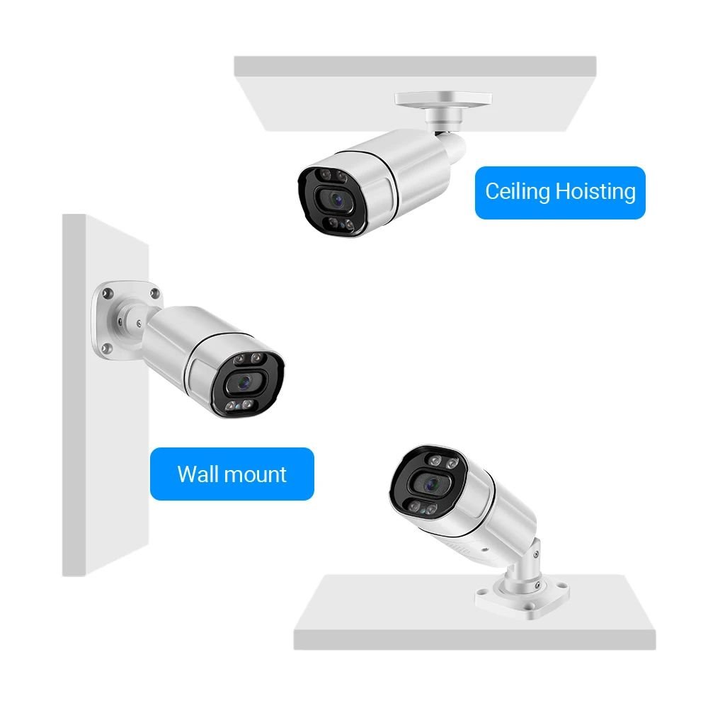 8MP 5MP 4MP Outdoor AHD camera Bullet Ahd Security Analog cameraS 4 IN 1 AHD TVI CVI CVBS 2.8mm Lens BULLET Analog camera
