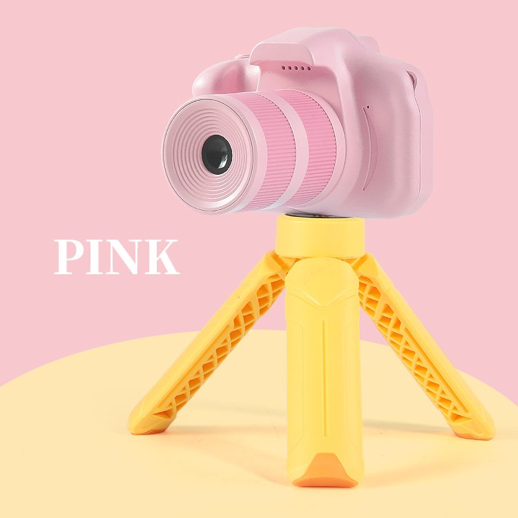 Hotsale cartoon Mini Camera 2.0 2.4 inch Kids Video Digital photo Camera Best Toy Gifts For Boys And Girls rotatable camera
