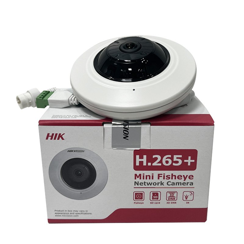 OEM HIK 5MP Fisheye CCTV Camera DS-2CD2955FWD-IS Panoramic 180 Degree Indoor IP Camera DS-2CD2955FWD-I