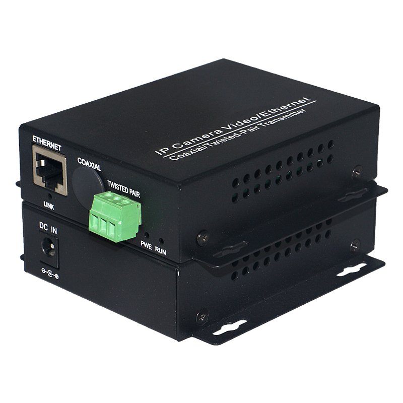Ethernet Over 2 Wire Converter Ip camera Over Twisted Pair Converter Extender 2 Wire CCTV Ethernet Adapter For Security Systems