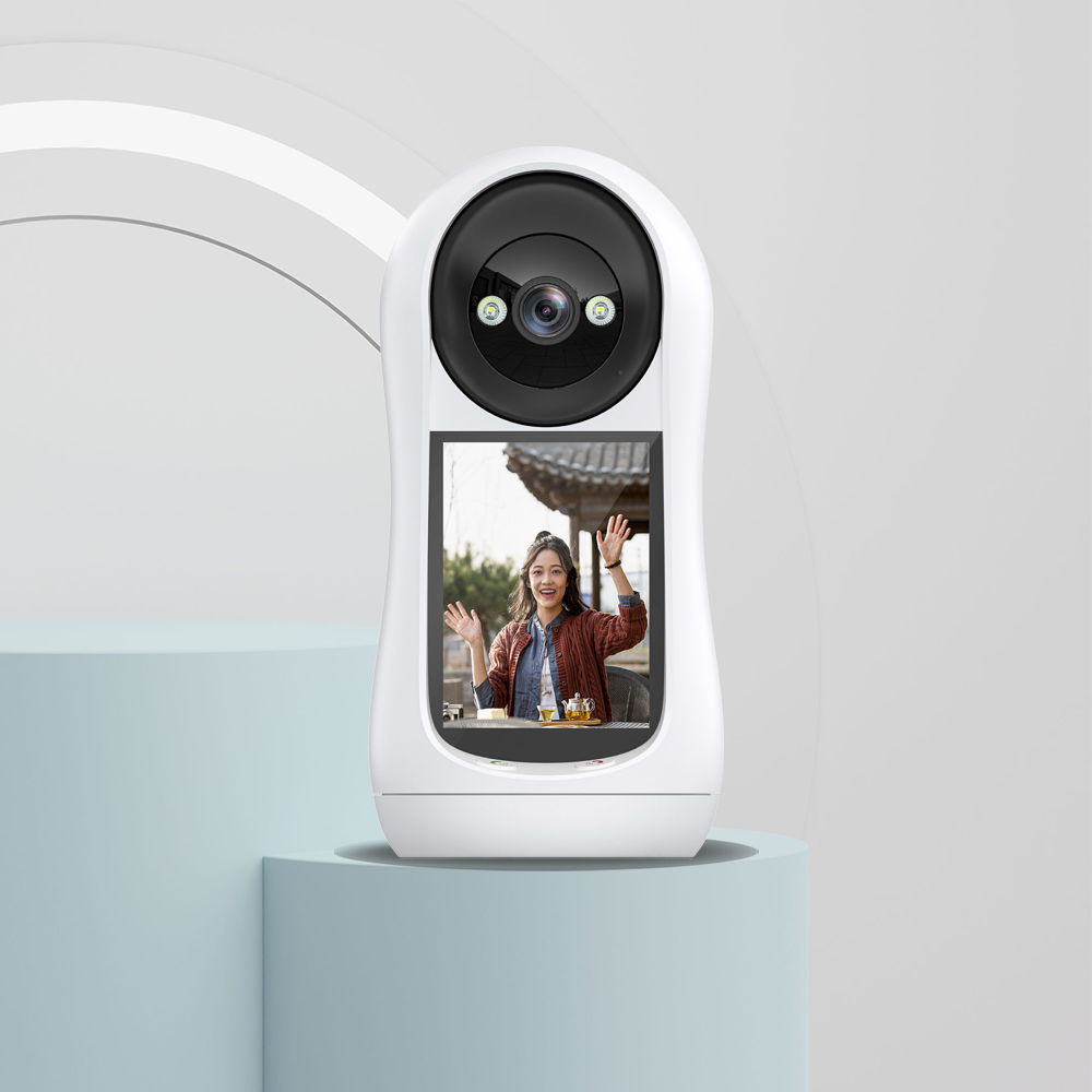 ICSEE 3MP Smart Cloud IP Camera Indoor AI Video Network WIFI Built-in Mic CMOS Sensor SD Card Visualization Two-Way Audio Home
