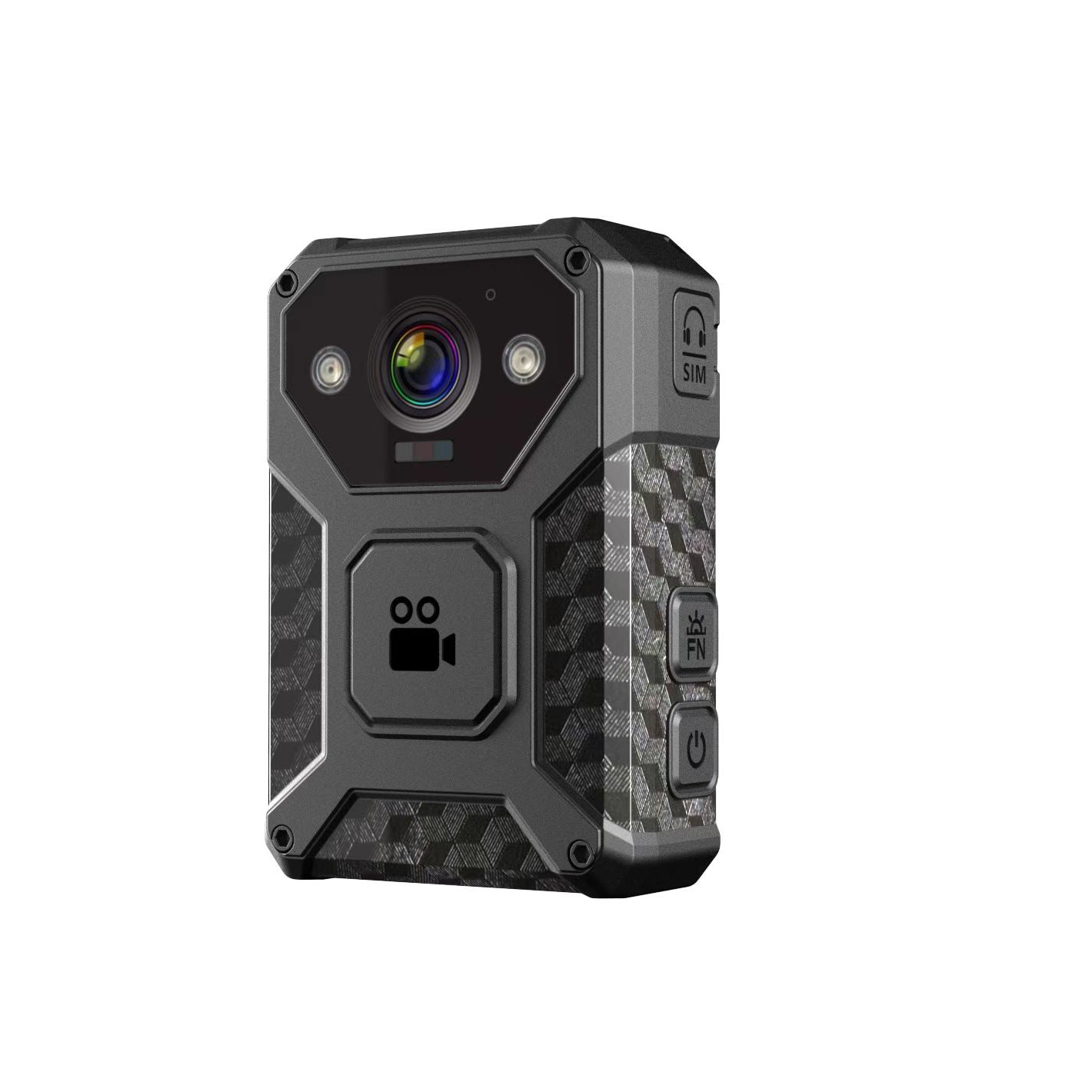 New NFC Camera Waterproof 2K Video Resolution Body Camera With Intercom Function