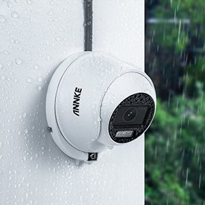 ANNKE 2MP Analog Security Camera Dual White Light Night vision Built-in audio Outdoor IP67 Weatherproof camera
