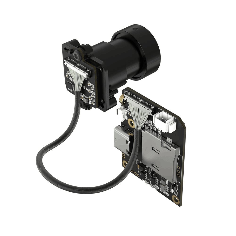 RunCam Night Cam Prototype 1/1.8 Sensor 32000Lux-sec 0.5LUX 2.7K @30fps Night Eagle HD Camera 3D Printed Analog Freestyle FPV