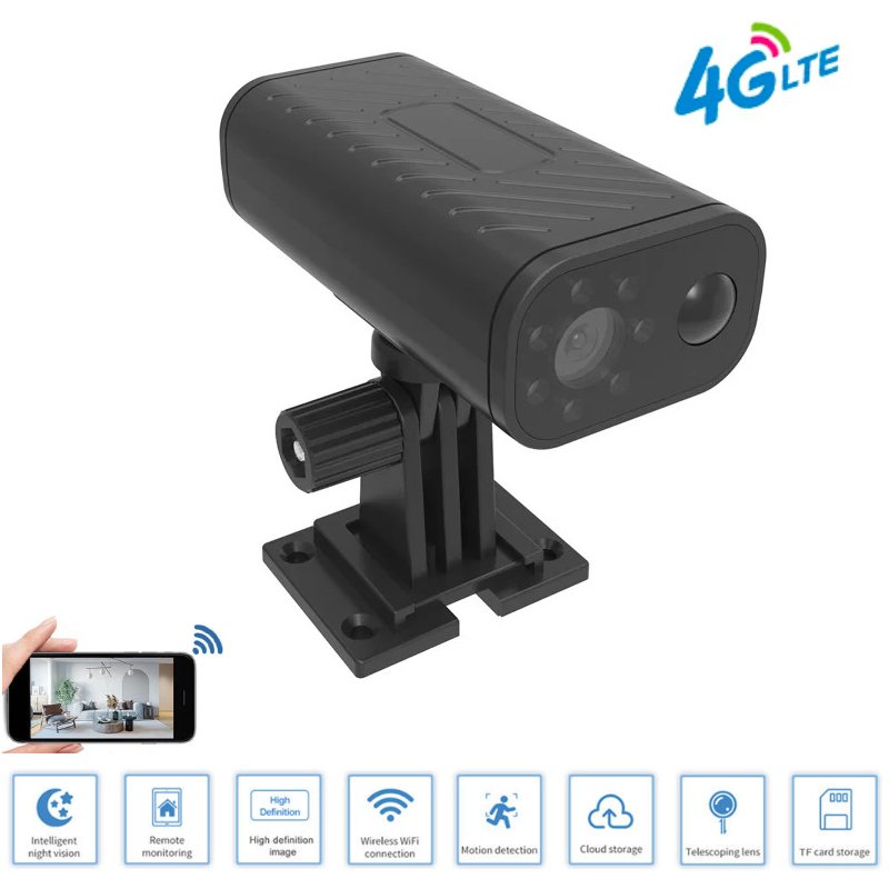 Waterproof outdoor mini Camera Human Detection 4g camera with PIR night vision