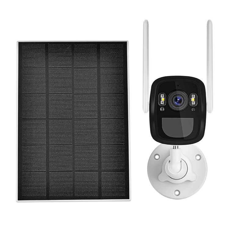GW-S1FD-M2H Wireless Cloud Storage Smart PIR WIFI Solar Battery Home Security Surveillance Camera with Solar Panel CAMHI APP