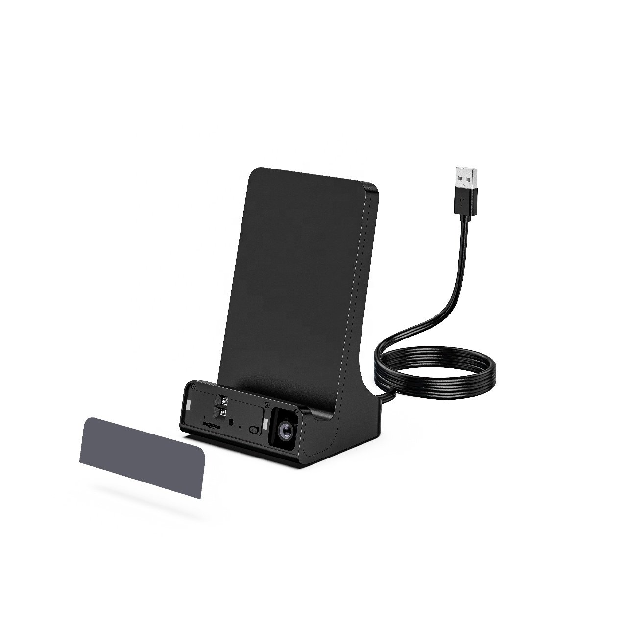 2K Mini Camera CCTV Security Fast Charging Wireless Charger for iOS Android Mobile Phone Support Two Way Audio Night Vision