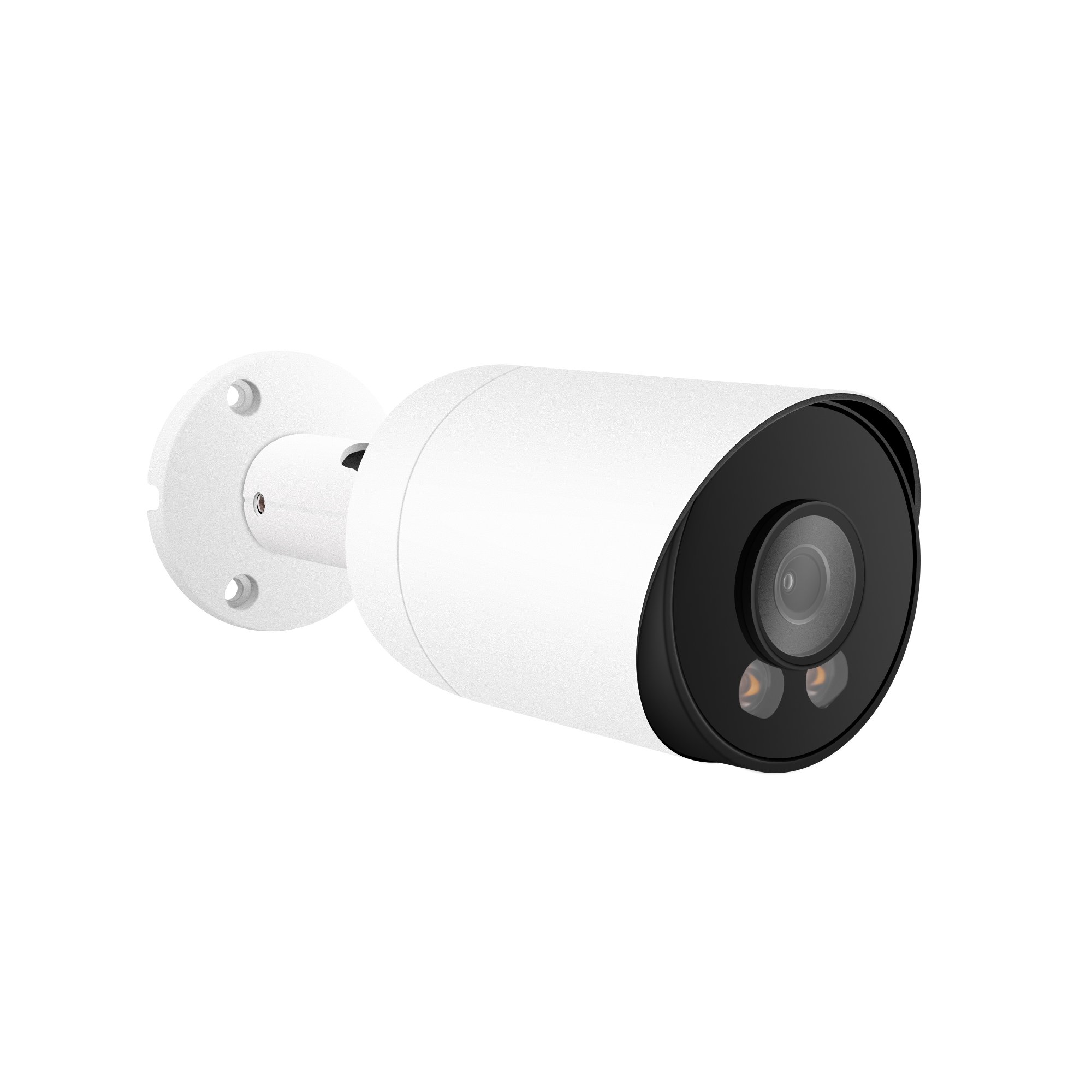 Human body and vehicle detection 1/2.7'' CMOS 4K dual light Bullet network camera plug and play with HIK PoE NVR NDAA compliant