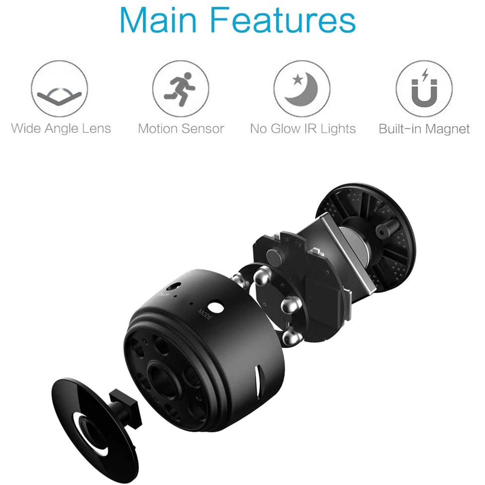 Top Selling Small Wifi IP Wireless Indoor Surveillance Camera System Mini Home Security Camera